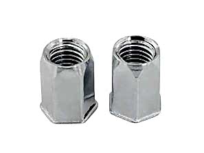 Altıköşe İnce(Sıfır)Kafa Somun Perçin